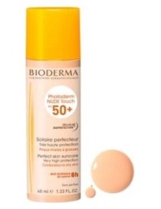 Bioderma Photoderm Nude Touch Mineral Spf50+ Claro 40Ml