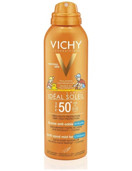 Vichy Idéal Soleil Bruma Solar Anti-Arena Para Niños Spf50+ 200Ml