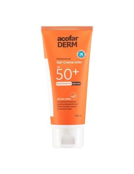 Acofarderm Spf 50+ Gel Crema Solar 100Ml