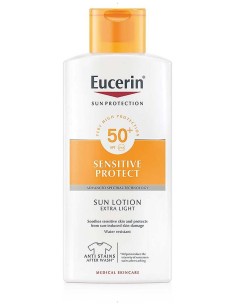Eucerin Spf50+ Loción Extra Light Sensitive Protect 400Ml