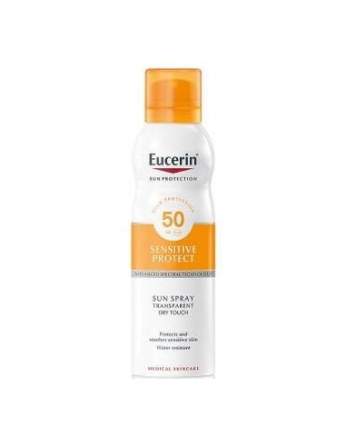 Eucerin Sun Spray Transp Dryt Sensitive Protect...