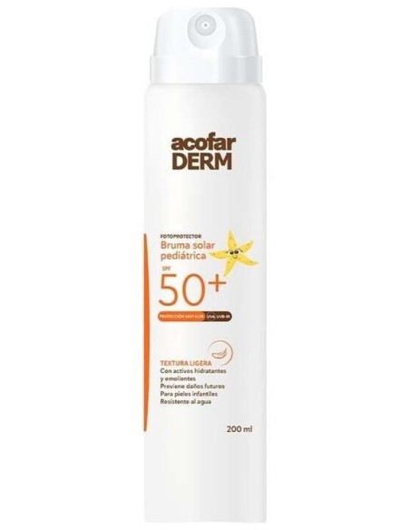 Acofarderm Spf50+ Bruma Solar Pediatrica 200Ml