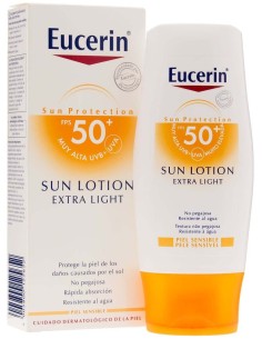 Eucerin Sun Loción Extra Light Sensitive Protect  Spf 50+...