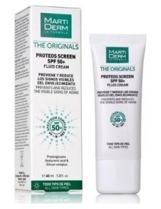 Martiderm Proteos Screen Spf 50+ Color Fluid Cream 40 Ml