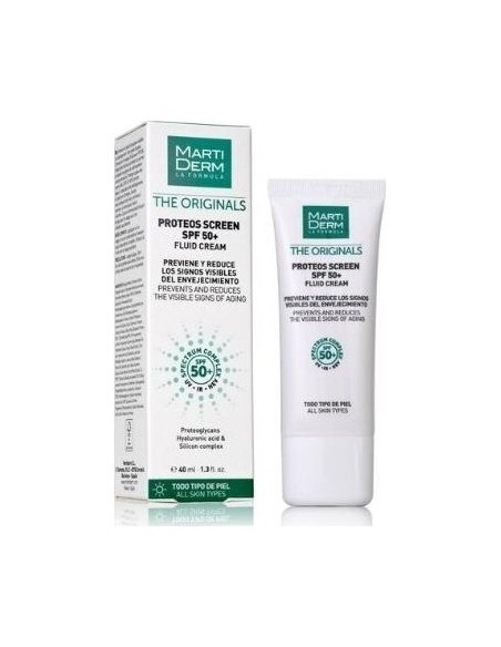 Martiderm Proteos Screen Spf 50+ Color Fluid Cream 40 Ml