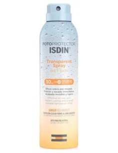 Fotoprotector Isdin® Wet Skin Transparent Spray Spf30+ 250Ml