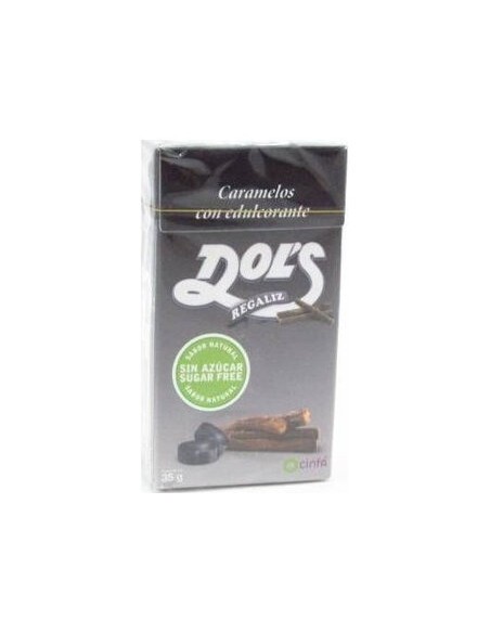 Dols Caramelos Regaliz S/Azucar Caja 35G