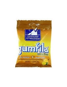 Gumfila Caramelos S/A Miel Limon 20 Bols