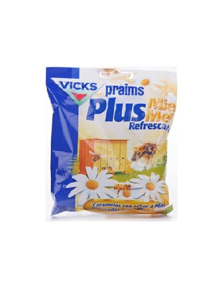 Praims Caramelos Miel Refrescante Bolsa