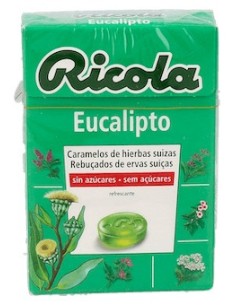 Ricola Eucaliptus Caramelos Sin Azúcar 50G