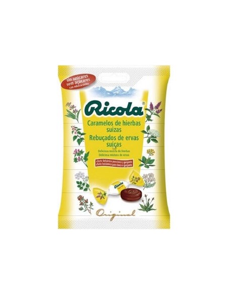 Ricola Hierbas Bolsa S/Az Con Stevia 70G