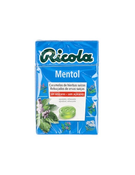 Ricola Mentol Caramelos Sin Azúcar 50G