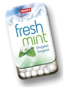 Sawes Fresh Mint Grageas Menta 20 G