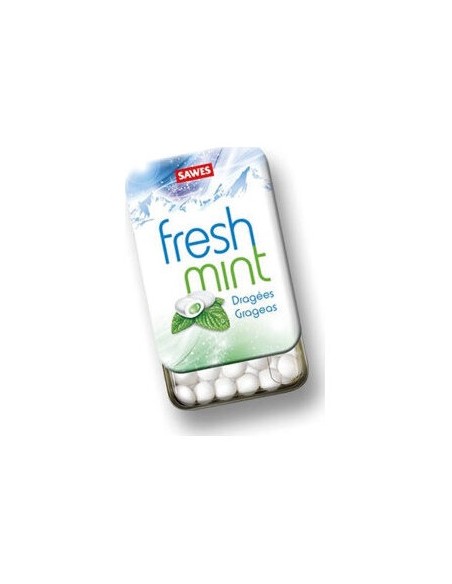 Sawes Fresh Mint Grageas Menta 20 G