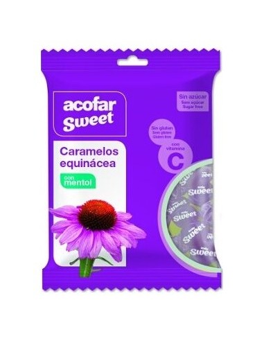 Acofarsweet Caramelos  Azucar  Equinacea Mentol...