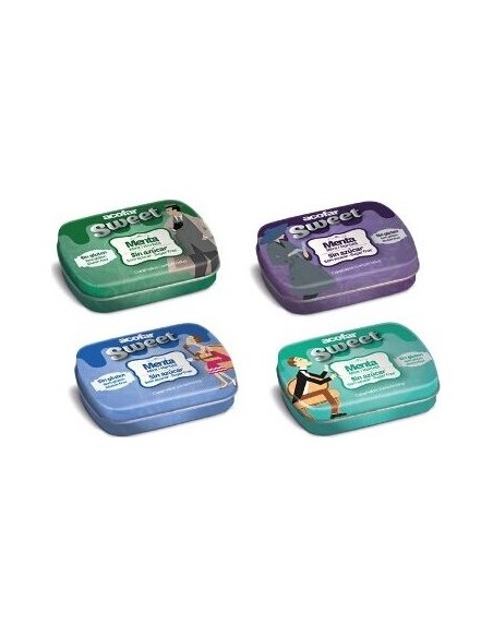 Acofarsweet Caramelos Azúcar Sabor Menta 60G