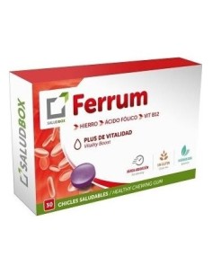 Saludbox Ferrum Plus De Vitalidad 30 Chicles