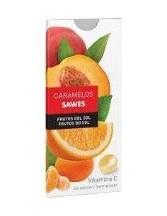 Sawes Caramelos Balsámicos Sin Azúcar Sabor Frutos Del...