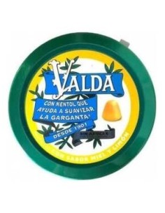 Valda Caramelos Sin Azúcar Sabor Miel Limón 50G
