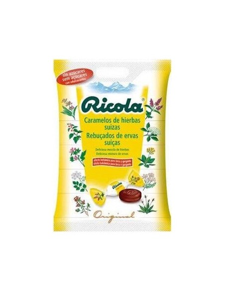 Ricola Caramelos Sin Azucar Hierbas Caramelo 70 G