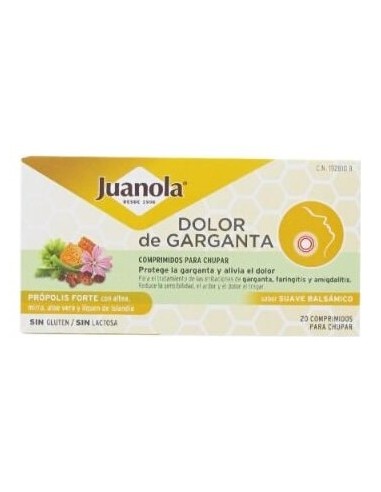 Juanola Dolor De Garganta Propolis Forte Sabor...
