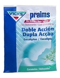 Praims Caramelos Doble Acción Bolsa 60G