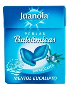 Juanola® Perlas Sabor Mentol Eucalipto 25G