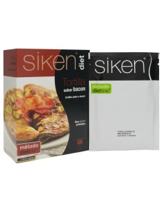 Siken Diet Tortilla De Bacon 7 Sobres