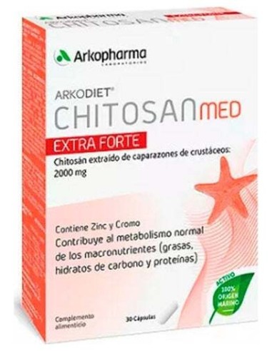 Arkodiet Chitosán Extraforte + Cromo 30Cáps