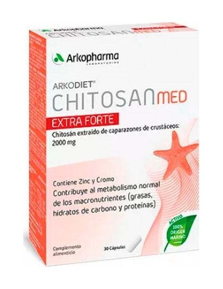 Arkodiet Chitosán Extraforte + Cromo 30Cáps