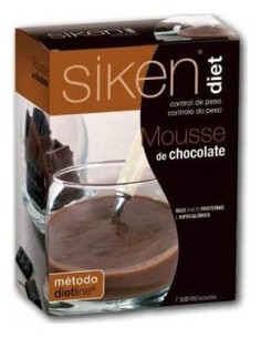 Siken Diet Mousse Chocolate 7 Sobres