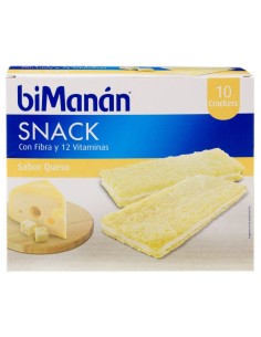 Bimanán® Entre Horas Crackers De Queso 200Gx10Uds