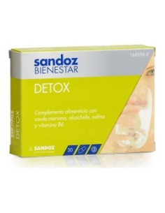 Sandoz Bienestar Detox 30 Capsulas