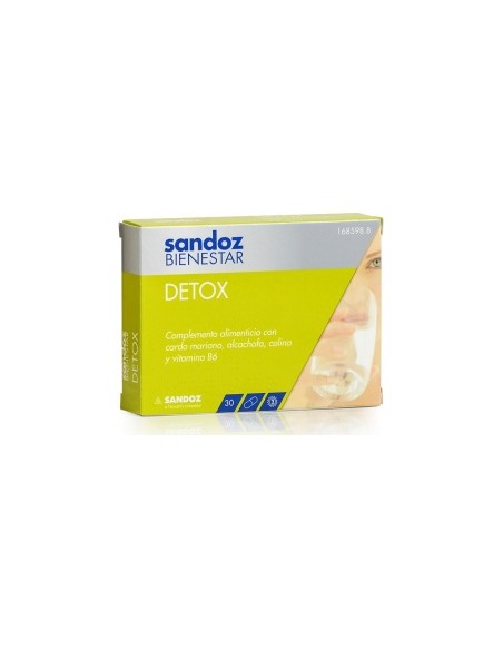 Sandoz Bienestar Detox 30 Capsulas