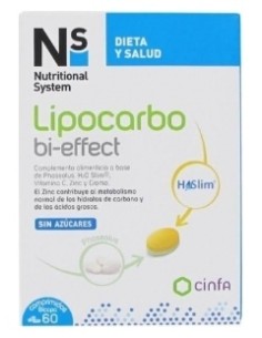 Ns Lipocarbo Bi Effect 60 Comprimidos