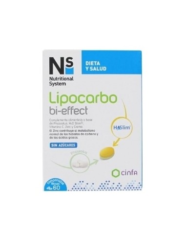 Ns Lipocarbo Bi Effect 60 Comprimidos
