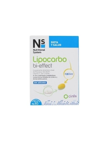 Ns Lipocarbo Bi Effect 60 Comprimidos
