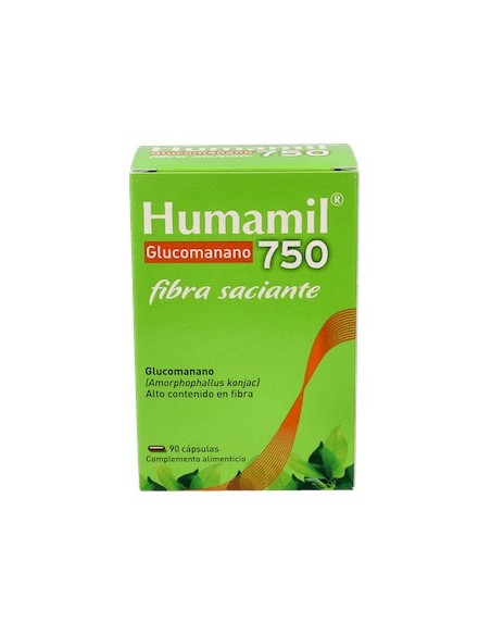 Humamil Glucomanano 750 Mg 90 Capsulas