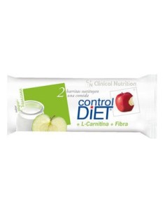 Control Diet Barritas Nutritivas Sabor Yogur Y Manzana 24Uds