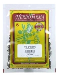 Te Verde Herbofarma Al Vacio 40 G