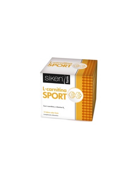 Siken Form L-Carnitina Sport Sabor Limón 12 Sobres