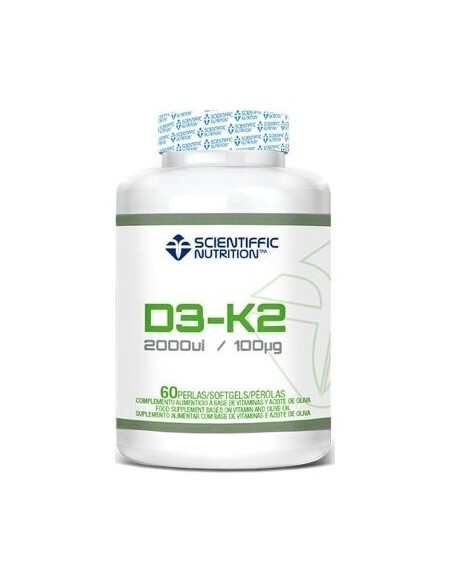 Scientiffic Nutrition Vit D3-K2 60Perlas