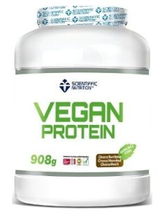 Scientiffic N Vegan Prot 908G Choco-Ave