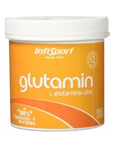 Glutamina + Zinc 300 Gr Polvo Infisport