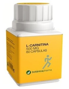Botanicapharma L Carnitina 500 Mg. 60 Caps