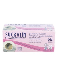 Sucralin De Sucralosa Endulzante  50 Sobres