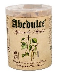 Abedulce Azucar De Abedul 50 Sob 8 Gr.