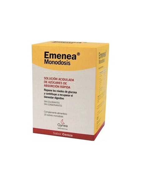 Emenea Sabor Cereza Monodosis 20 Sobres