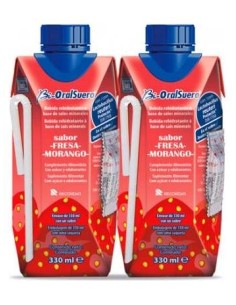 Bioralsuero Sabor Fresa Briks 2X330Ml