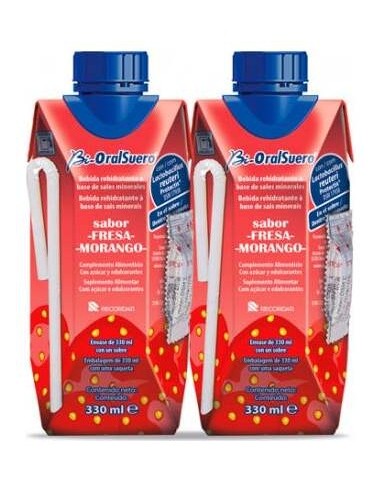 Bioralsuero Sabor Fresa Briks 2X330Ml